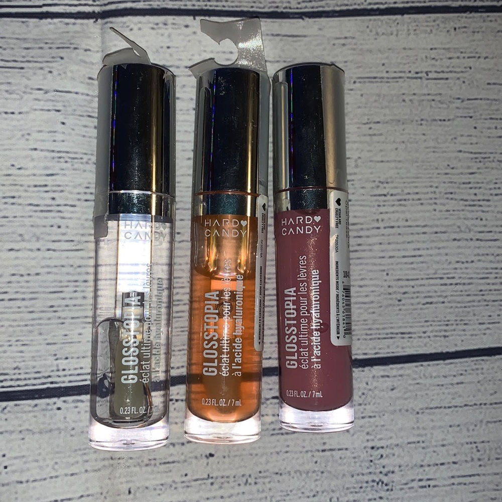 Hard Candy Glosstopia Lipgloss Bundle (3)